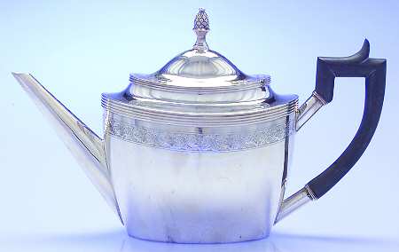 1799 (Sterling, Hollowware) Teapot