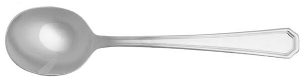 TWS369 (Stainless) Round Bowl Soup Spoon (Cream Soup) HC