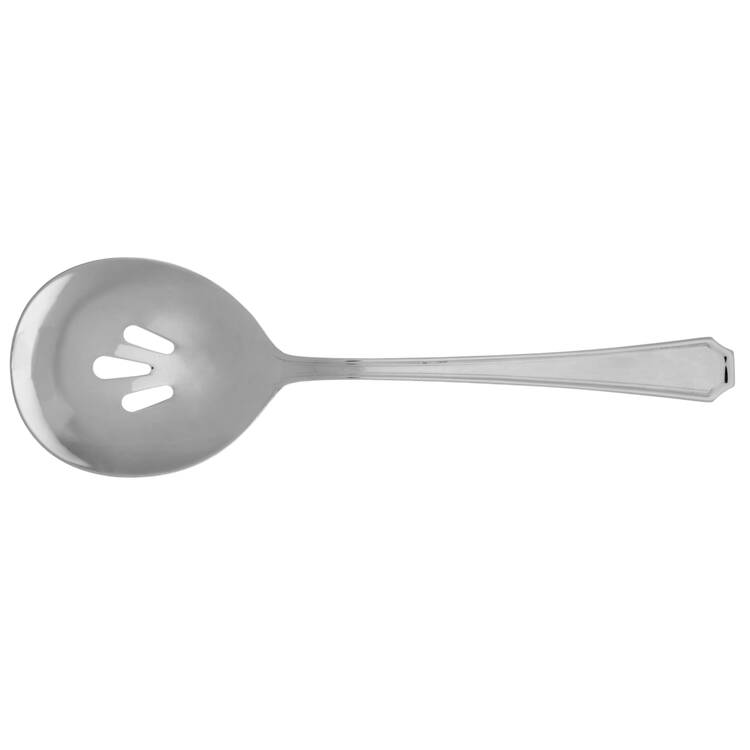 TWS369 (Stainless) Pierced Tablespoon (Serving Spoon)