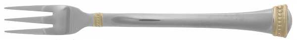 Classique Bead Gold Accent (Stainless) Cocktail/Seafood Fork