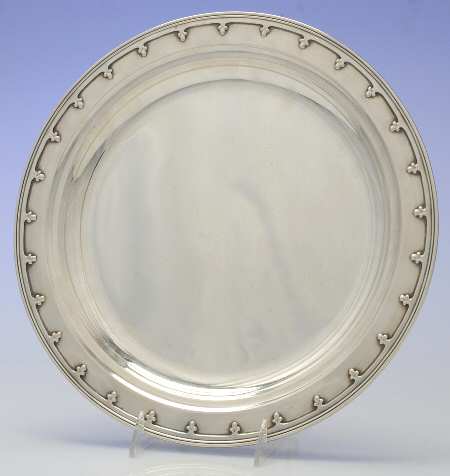 St. Dunstan (Sterling, Hollowware) 13" Round Tray