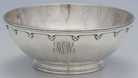 St. Dunstan (Sterling, Hollowware) 8" Round Vegetable