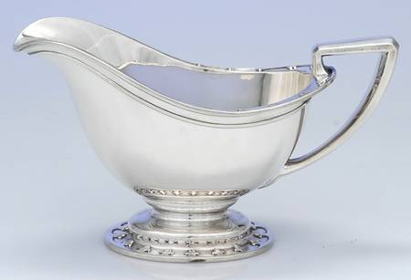 St. Dunstan (Sterling, Hollowware) Gravy Boat No Underplate