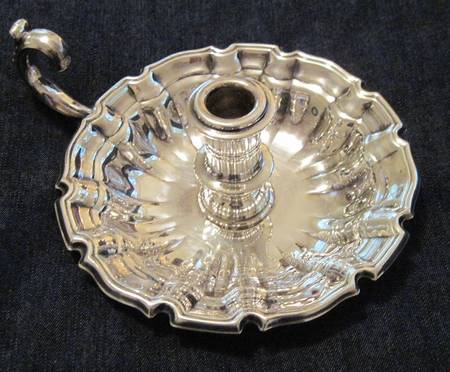 Chippendale (Silverplate, Hollowware) Silverplate Chamberstick