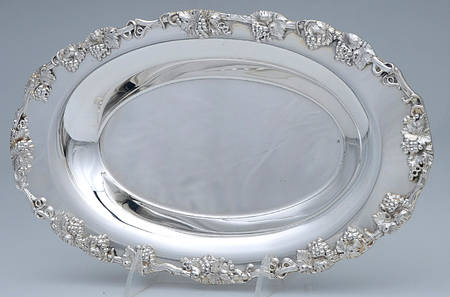 Margaux (Silverplate Hollowware) Silverplate Bread Tray