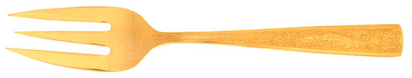 TWS176-G Medium Solid Cold Meat Serving Fork