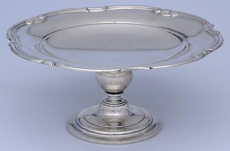 Castilian (Sterling, Hollowware) 9" Diameter Cake Stand/Pedistal