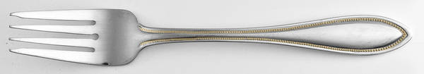 Tuscan Bead Gold (Stainless) Individual Salad Fork