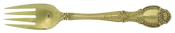 Richelieu (Gold Vermeil) Individual Salad Fork