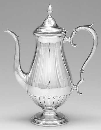 Symphony-Chased Coffee Pot