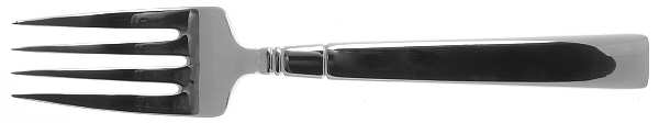 Embassy (Stainless) Medium Solid Cold Meat Serving Fork by Towle Silver