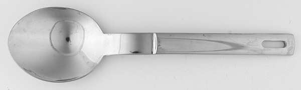 Loop (Stainless) Solid Serving Spoon by Towle Silver