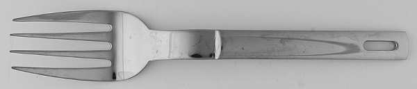 Loop (Stainless) Solid Serving Fork by Towle Silver