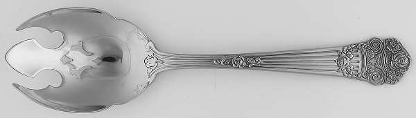 Georgian (Stainless) Pierced Tablespoon (Serving Spoon)