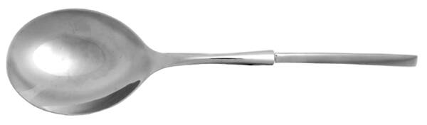 Luxor (Stainless) Casserole Spoon with Smooth Stainless Bowl HC