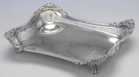 Chrysanthemum (Str, 1880, Hlw, 925-1000, Flrs&Buds) Asparagus Serving Tray No Strainer