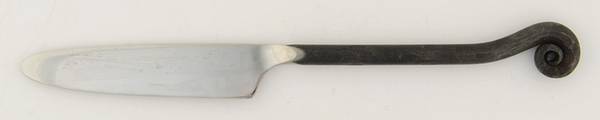 Black Lasso New French Solid Knife
