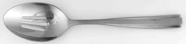 Valhalla (Stainless) Pierced Tablespoon (Serving Spoon)