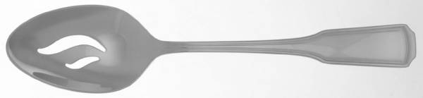 Classic Chippendale (Stainless) Pierced Tablespoon (Serving Spoon)