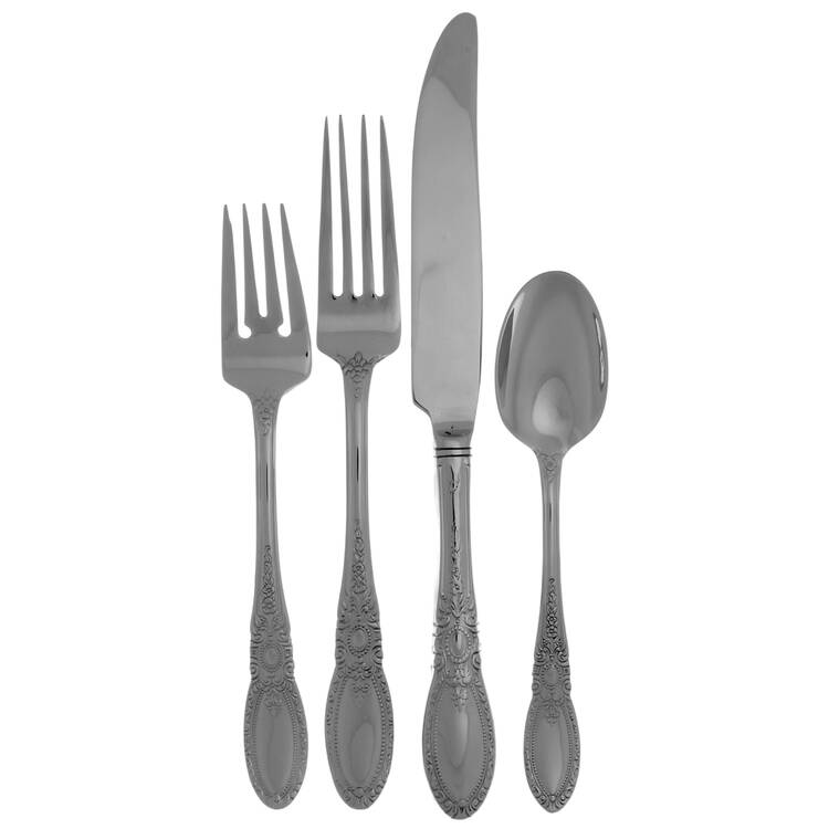 Royal Medallion (Stainless) 4 Piece Place Setting