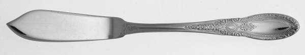 Royal Medallion (Stainless) Flat Handle Master Butter Knife