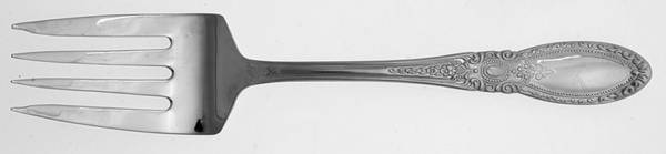 Royal Medallion (Stainless) Medium Solid Cold Meat Serving Fork