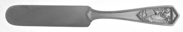 TIS62 (Sterling) Baby Knife Solid Piece
