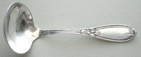 TUV1 (Silverplate) Solid Gravy Ladle