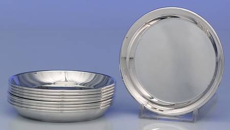 Gramercy Park (Sterling, Hollowware) Coaster Set-9 Coasters