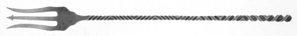 No. 127 (Sterling) Long Handle Olive Fork