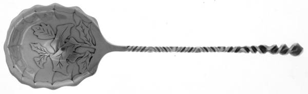 No. 127 (Sterling) Monogram Sugar Spoon