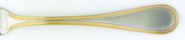 Beaded Antique Gold (Stnl, Gold Accent, Korea, Satin)