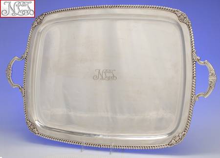 22034 (Sterling, Hollowware) 22" Waiter Tray