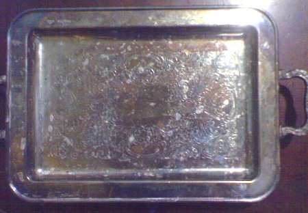 4722 (Silverplate, Hollowware) Large Waiter Tray