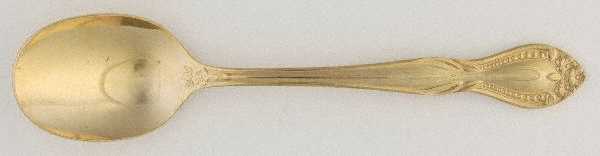 Gold Murano (Gold Electroplate) Sugar Spoon