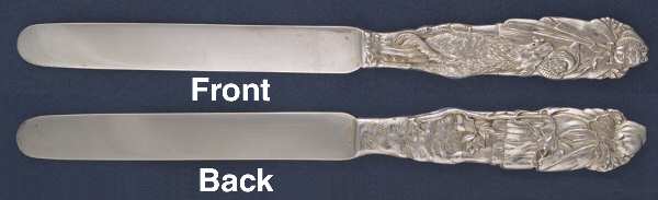 Nursery Rhymes (Sterling) Youth Knife, Solid Piece