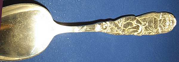 Nursery Rhymes (Sterling) Spoon-Baby/Straight Handle
