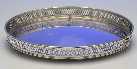 G12P (Sterling, Hollowware) 12" Gallery Tray