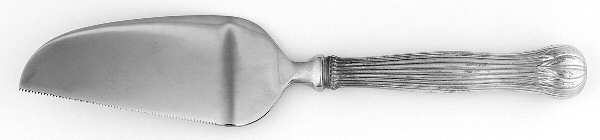 Botanical- Lotus (Sterling) Cheese Knife with Stainless Blade
