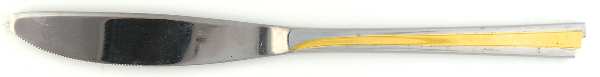 TWS409 (Gold Accent) Modern Solid Knife