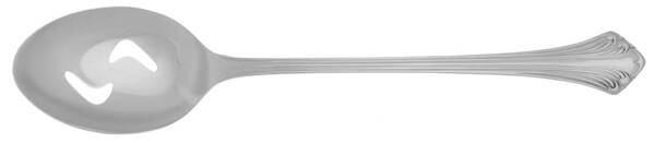 Colonial Plume-Supreme (Stainless) Pierced Tablespoon (Serving Spoon)