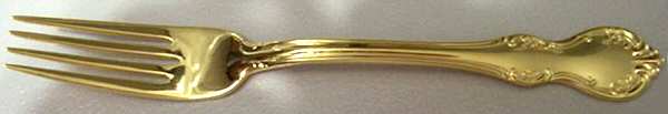 Westchester-Gold Electroplate Fork