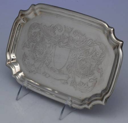 4057 (Silverplate, Hollowware) 9" Oval Serving Platter