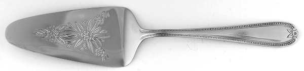 Old World Bead-Round Tip (Stainless) All Stainless Pie Server