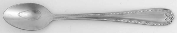 Old World Bead-Round Tip (Stainless) Iced Tea Spoon