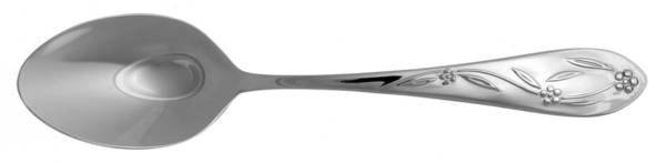 Old World Floral-Round Tip (Stainless) Teaspoon
