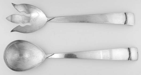 Ingrid (Silverplate) (2 Pc) Solid Salad Set