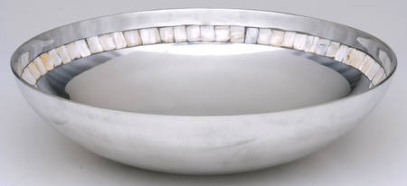 Mother of Pearl (Aluminum, Hollowware) 13" Centerpiece Bowl
