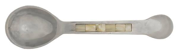 Mother of Pearl (Aluminum, Hollowware) Solid Salad Serving Spoon