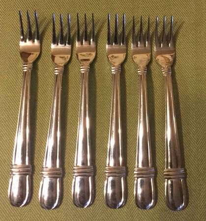 Ariel-Frosted (Stainless) Cocktail/Seafood Fork